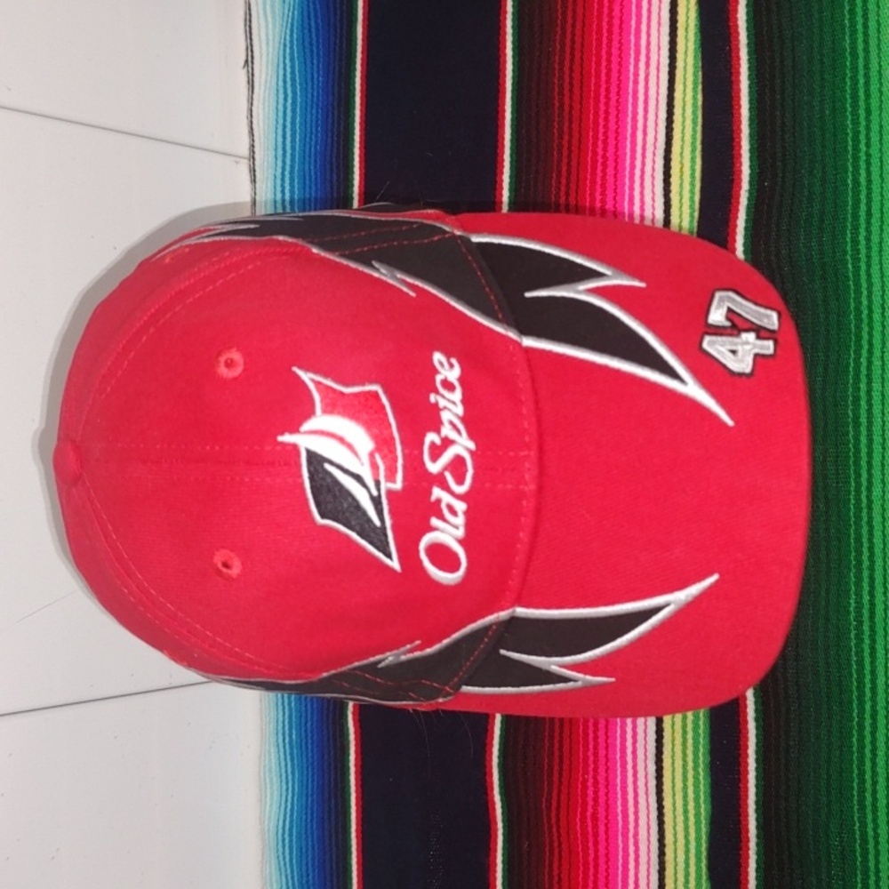 NASCAR #47 Cal Naughton Tallageda Nights Embroidered Unisex Strap-on Hat Cap